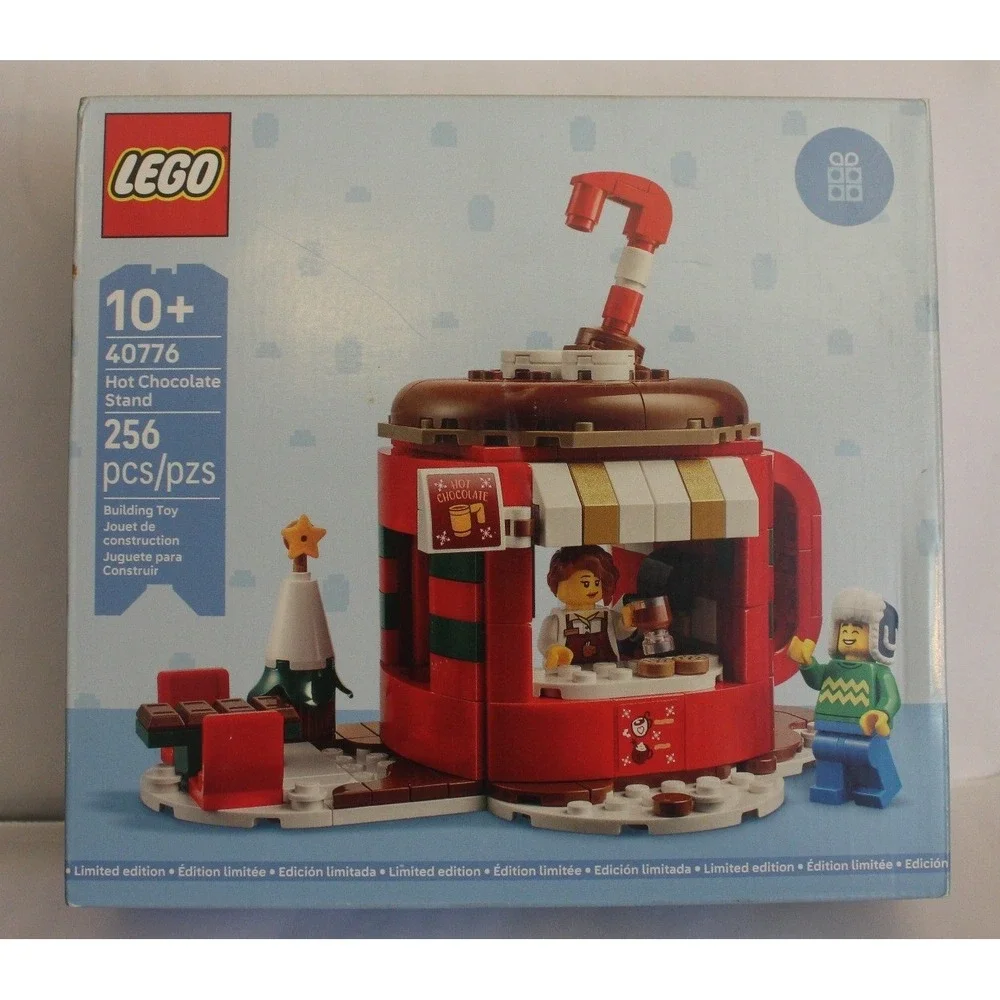 LEGO 40776 Hot Chocolate Stand Limited Edition Christmas Holiday 256 Pcs New